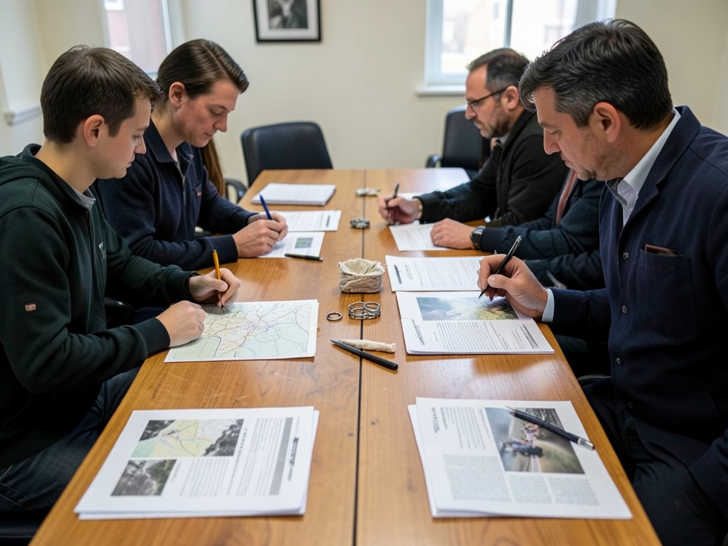 People examine the same evidence from different vantage points