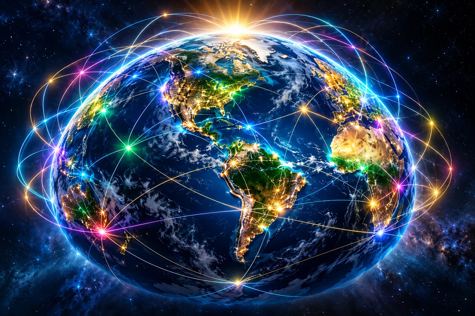 APDD Global Reach opening globe showing an interconnected global network