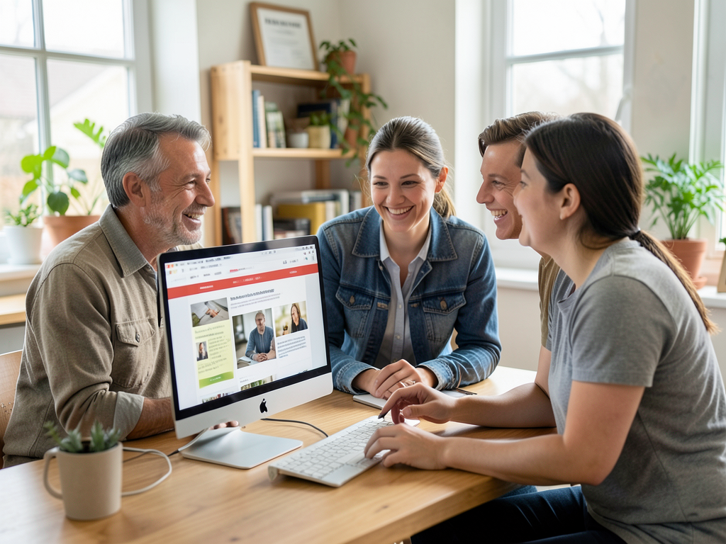 A small organization reviews and uses its working website